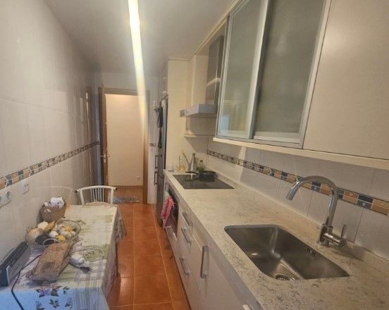 Kitchen of Apartment for sale in Burgos Capital  with Heating, Terrace and Storage room