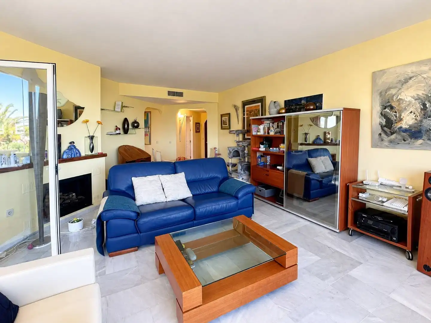 Sala de estar de Piso en venta en Elviria - Cabopino