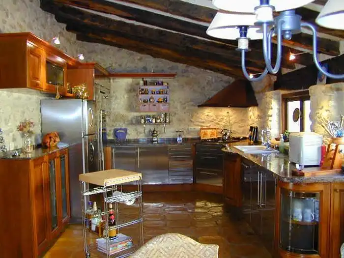 Cocina de Finca rústica en venta en Relleu