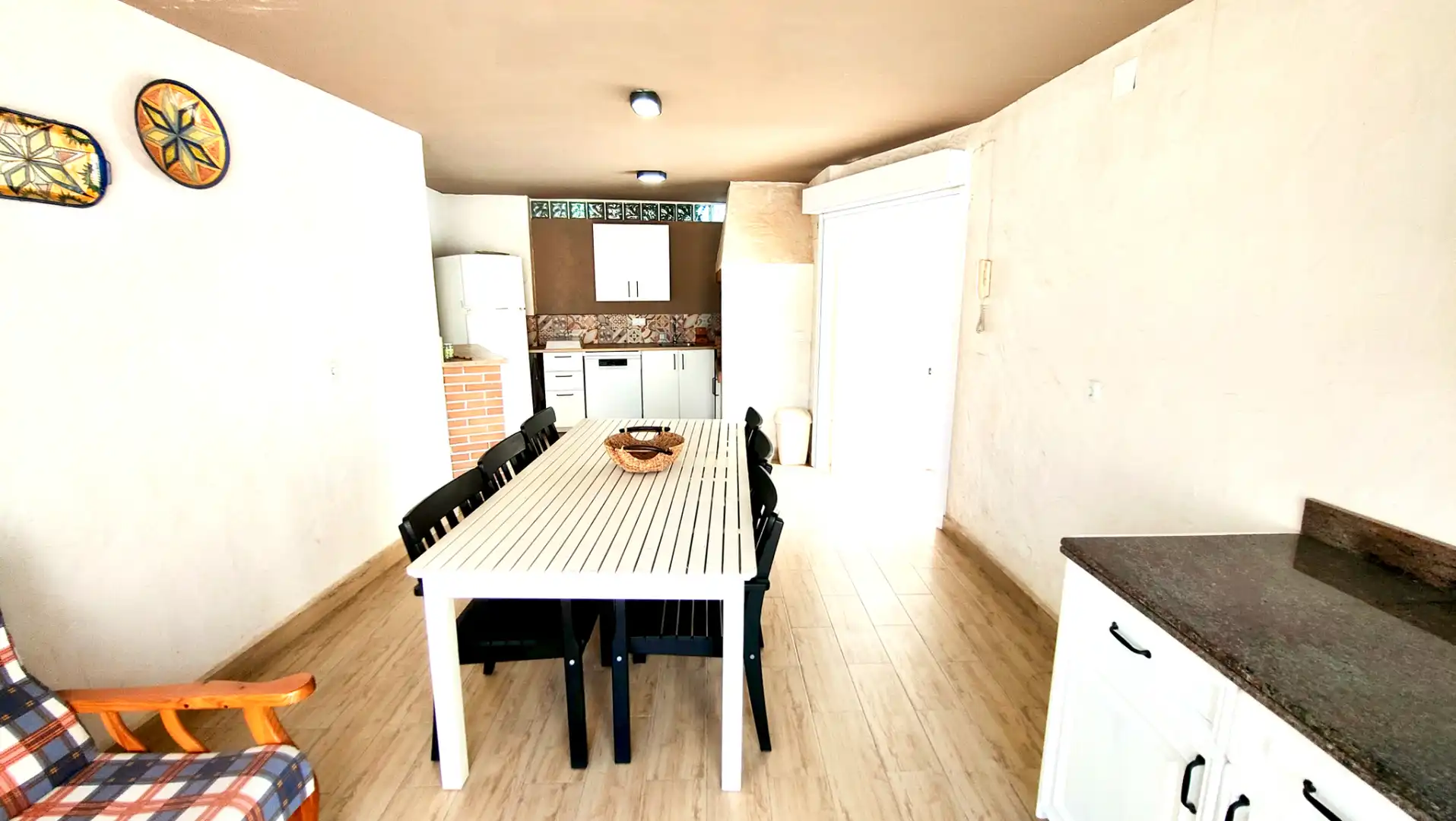 Cuina de Casa o xalet en venda en Elche / Elx amb Aire condicionat, Calefacció i Jardí privat