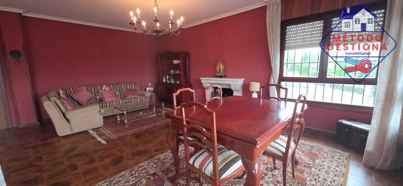 Comedor de Casa o chalet en venta en Camargo con Jardín privado y Piscina