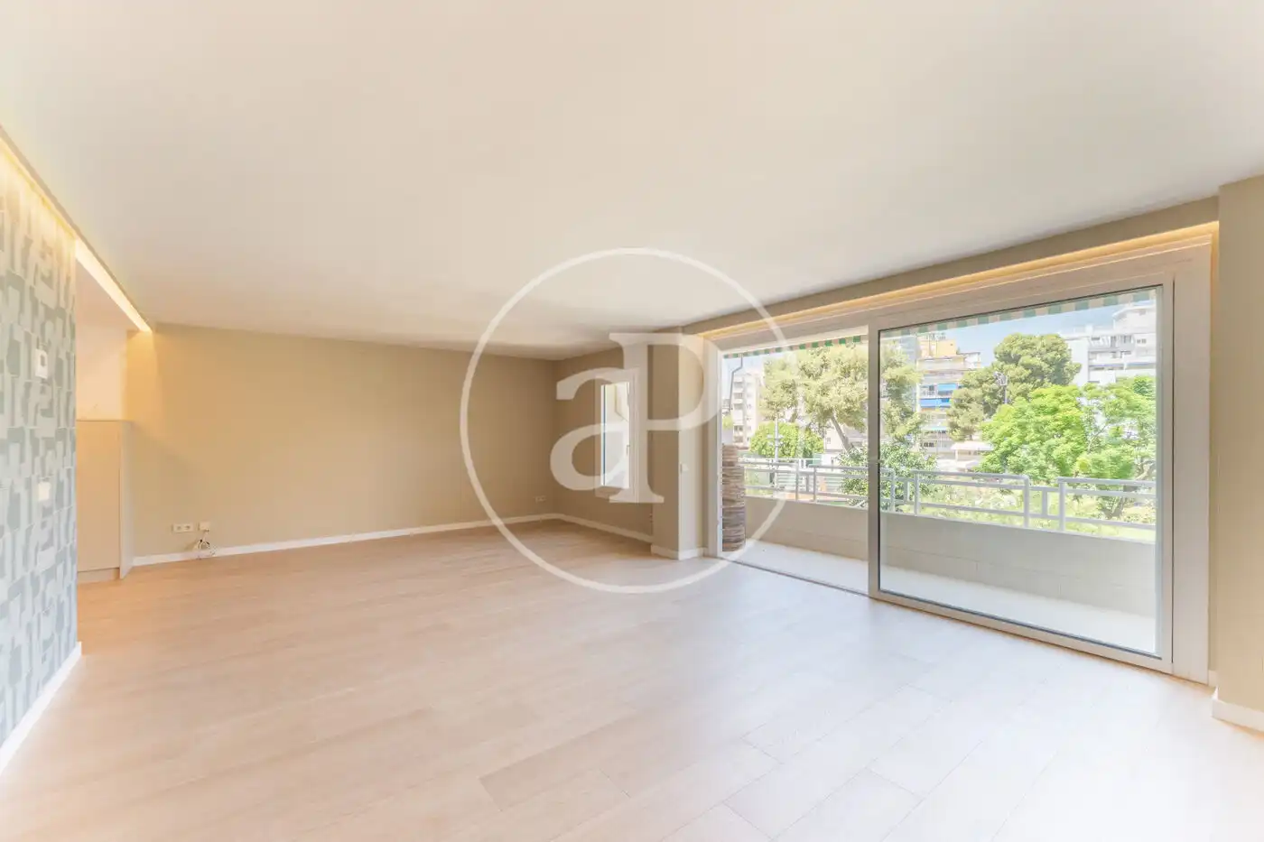 Wohnzimmer von Wohnung zur Miete in  Palma de Mallorca mit Klimaanlage, Heizung und Terrasse