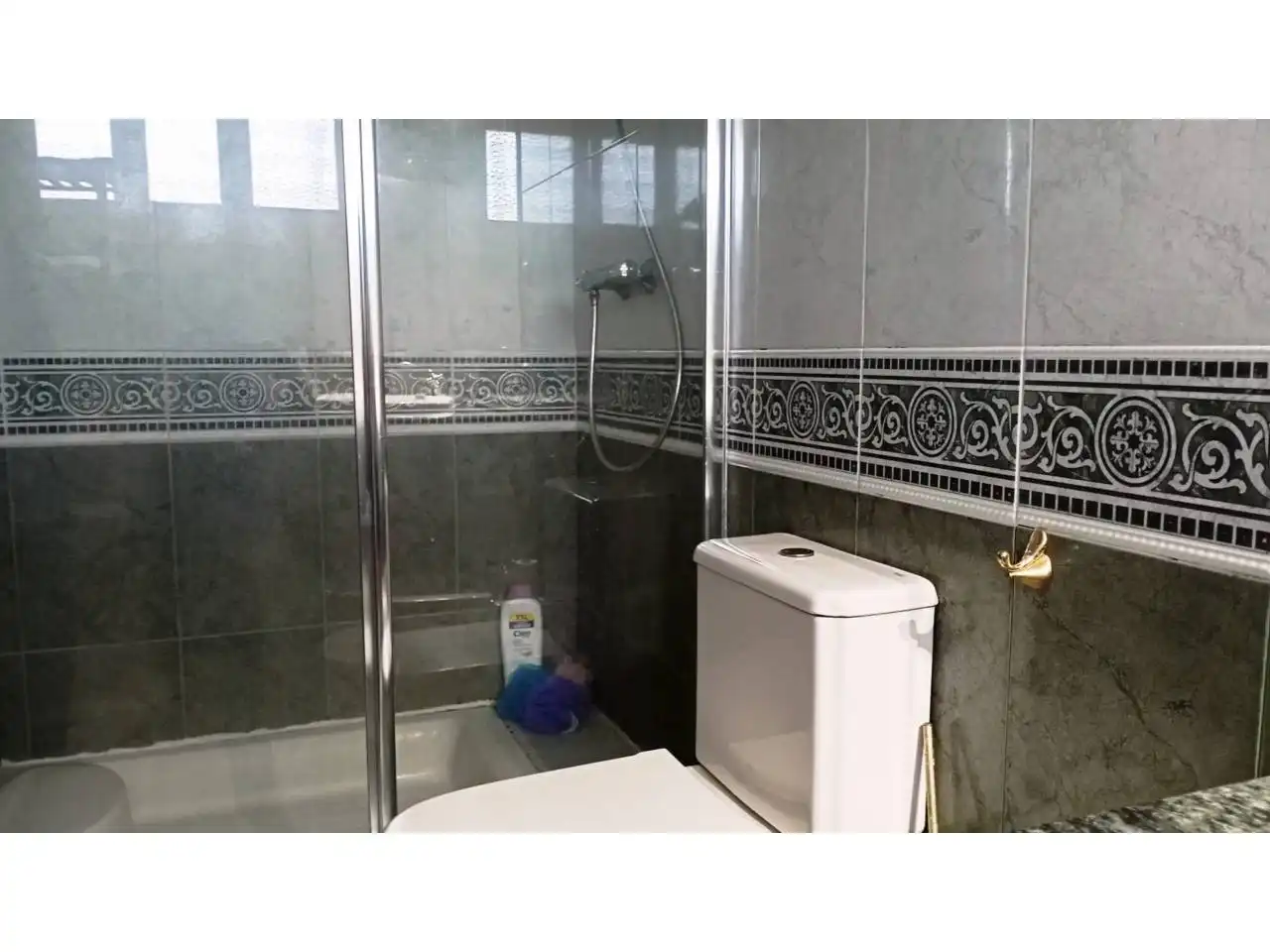 Bathroom of Houses for sale in Roquetas de Mar  with Air Conditioner, Heating and Private garden