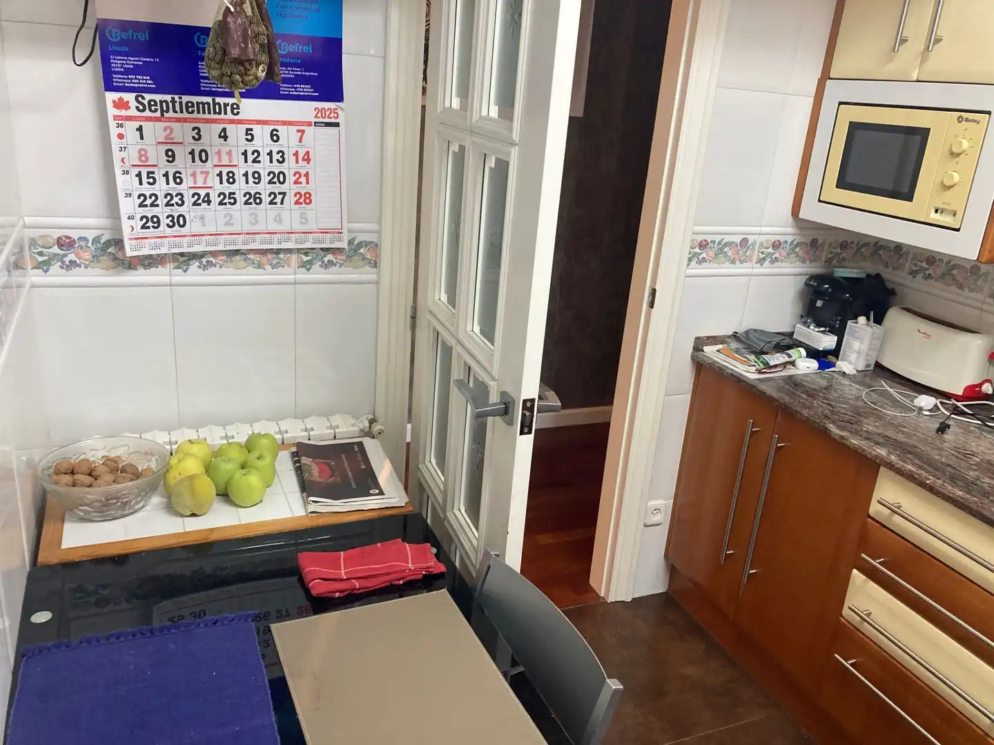 Cocina de Casa o chalet en venta en El Poal con Aire acondicionado, Calefacción y Amueblado