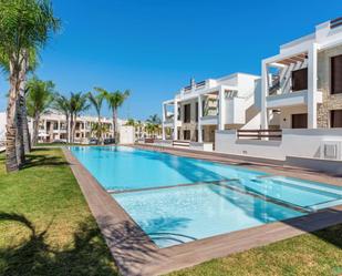 Swimming pool of Country house for sale in Torrevieja  with Air Conditioner, Terrace and Swimming Pool