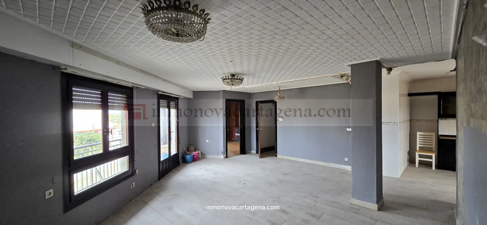 Sala de estar de Nave industrial en venta en Cartagena
