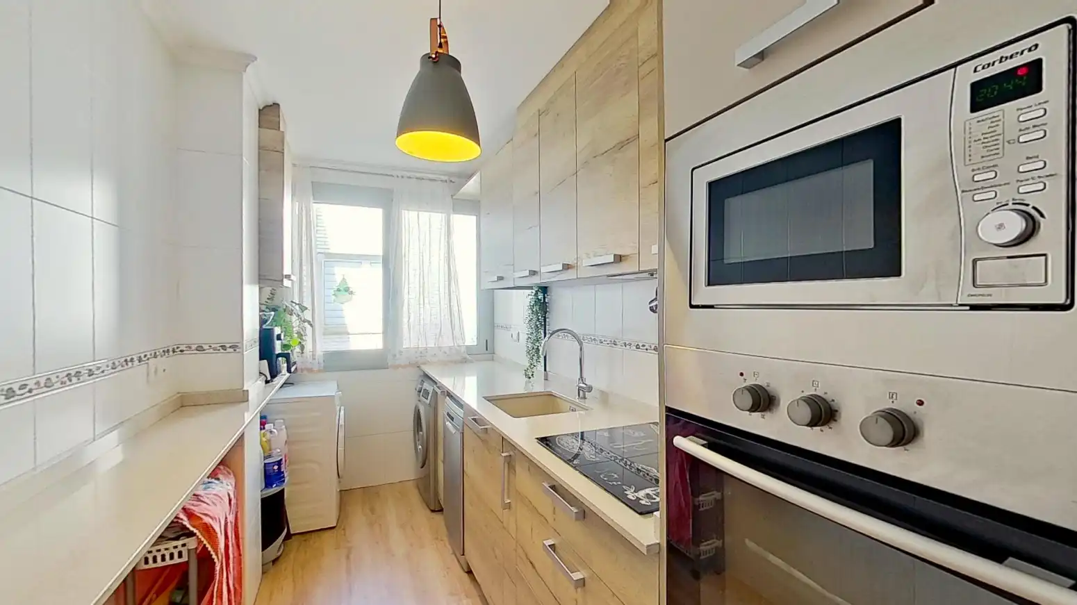 Kitchen of Attic for sale in Santander  with Heating, Parquet flooring and Terrace
