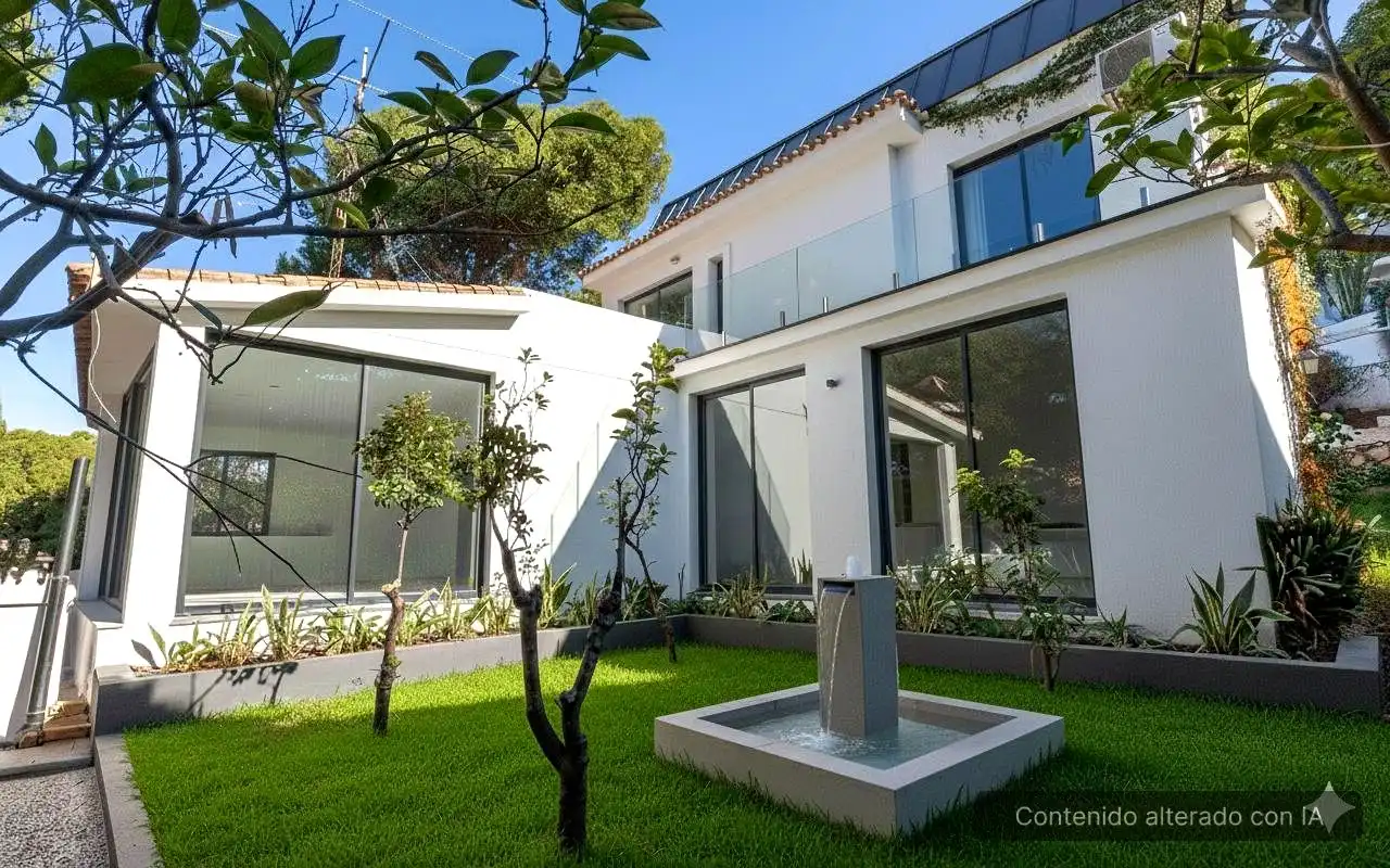 Garden of Houses for sale in Málaga  with Air Conditioner, Private garden and Terrace