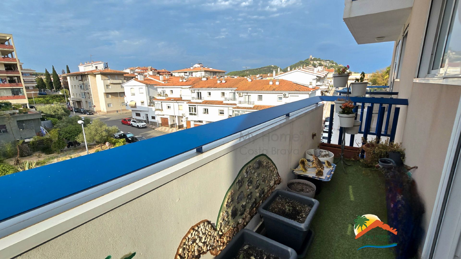 Balcony of Apartment for sale in Blanes  with Heating, Terrace and Furnished