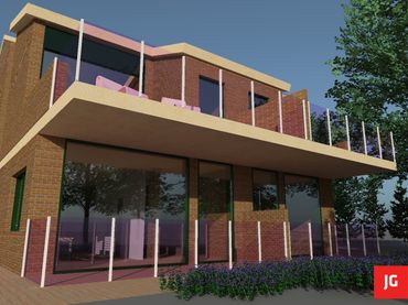 Casa aparellada amb jardí en venda a Carrer de la Glorieta