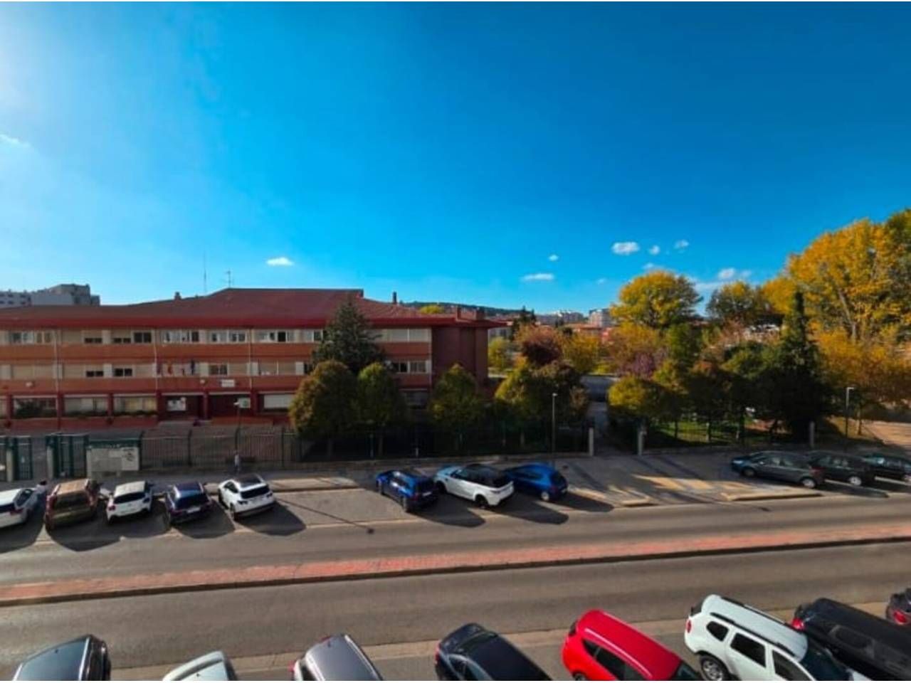 Exterior view of Flat for sale in Burgos Capital  with Heating, Parquet flooring and Terrace