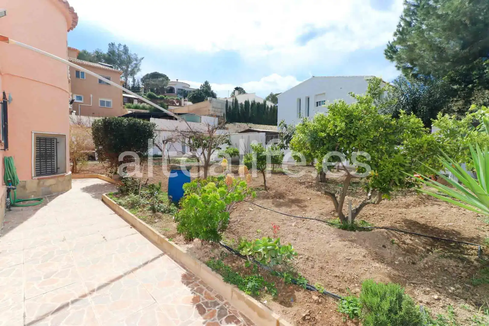 Exterior view of Houses for sale in L'Alfàs del Pi  with Air Conditioner, Private garden and Terrace