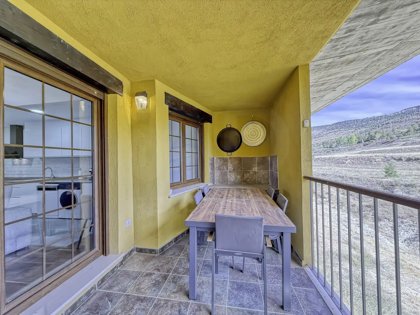 Terraza de Dúplex en venta en Alcalá de la Selva con Calefacción y Terraza
