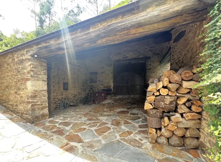Vista exterior de Edificio en venta en San Tirso de Abres
