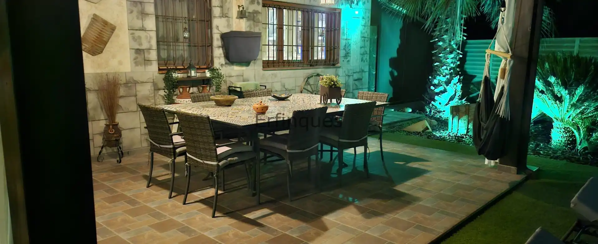 Terrasse von Haus oder Chalet zum Verkauf in Rubí mit Klimaanlage, Heizung und Privatgarten