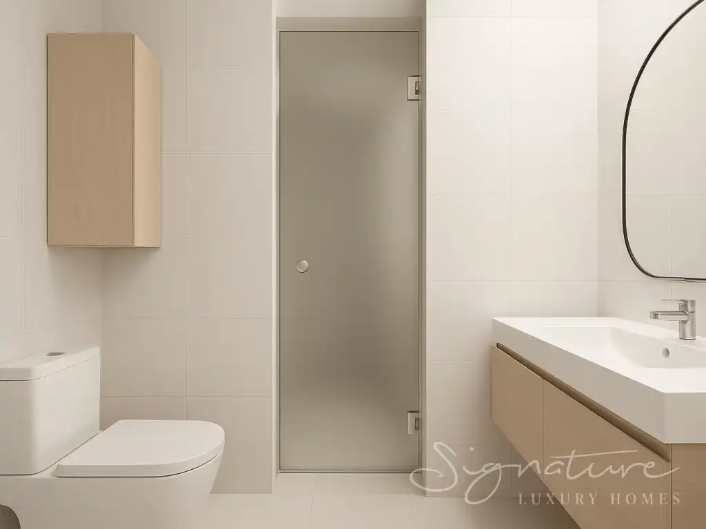 Bathroom of Attic for sale in Sant Cugat del Vallès  with Air Conditioner, Terrace and Swimming Pool