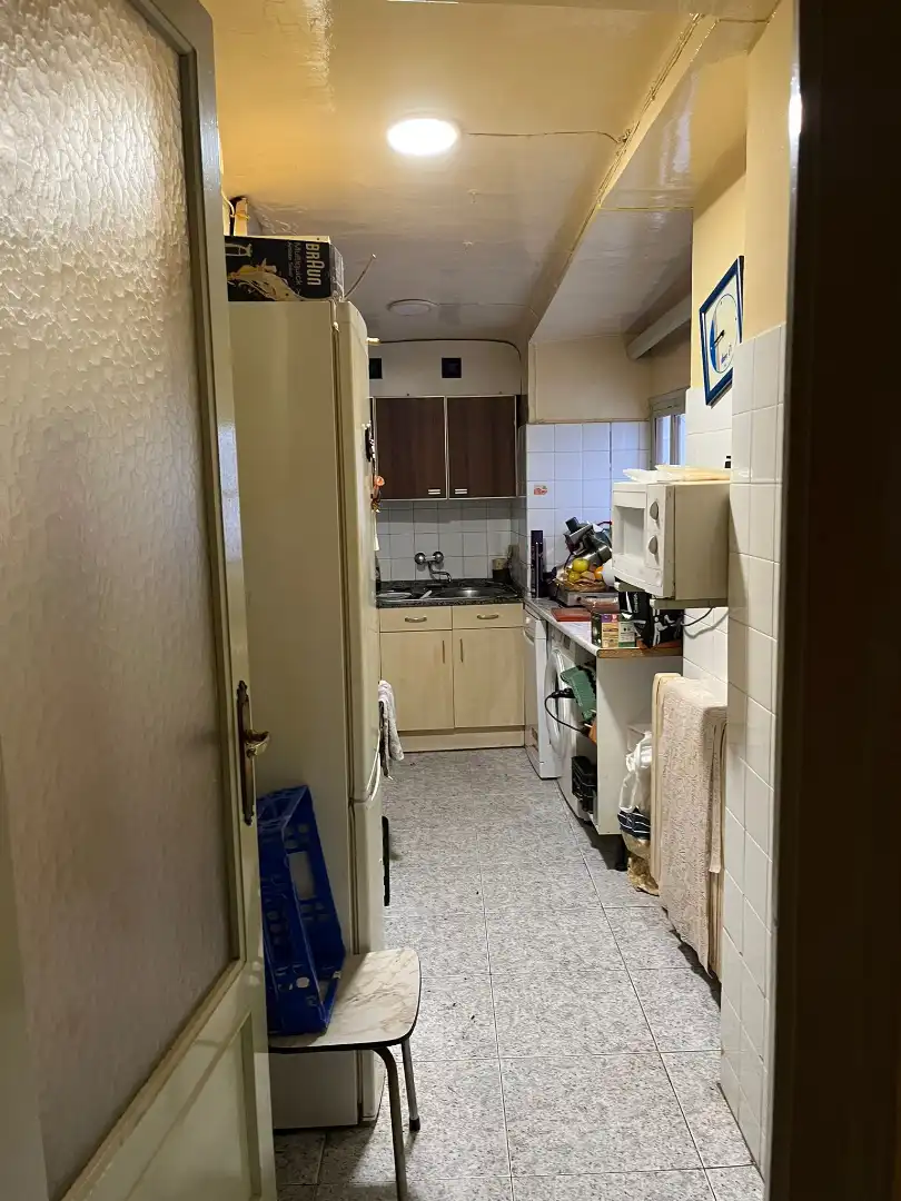Cuina de Casa adosada en venda en Calanda amb Calefacció, Terrassa i Moblat