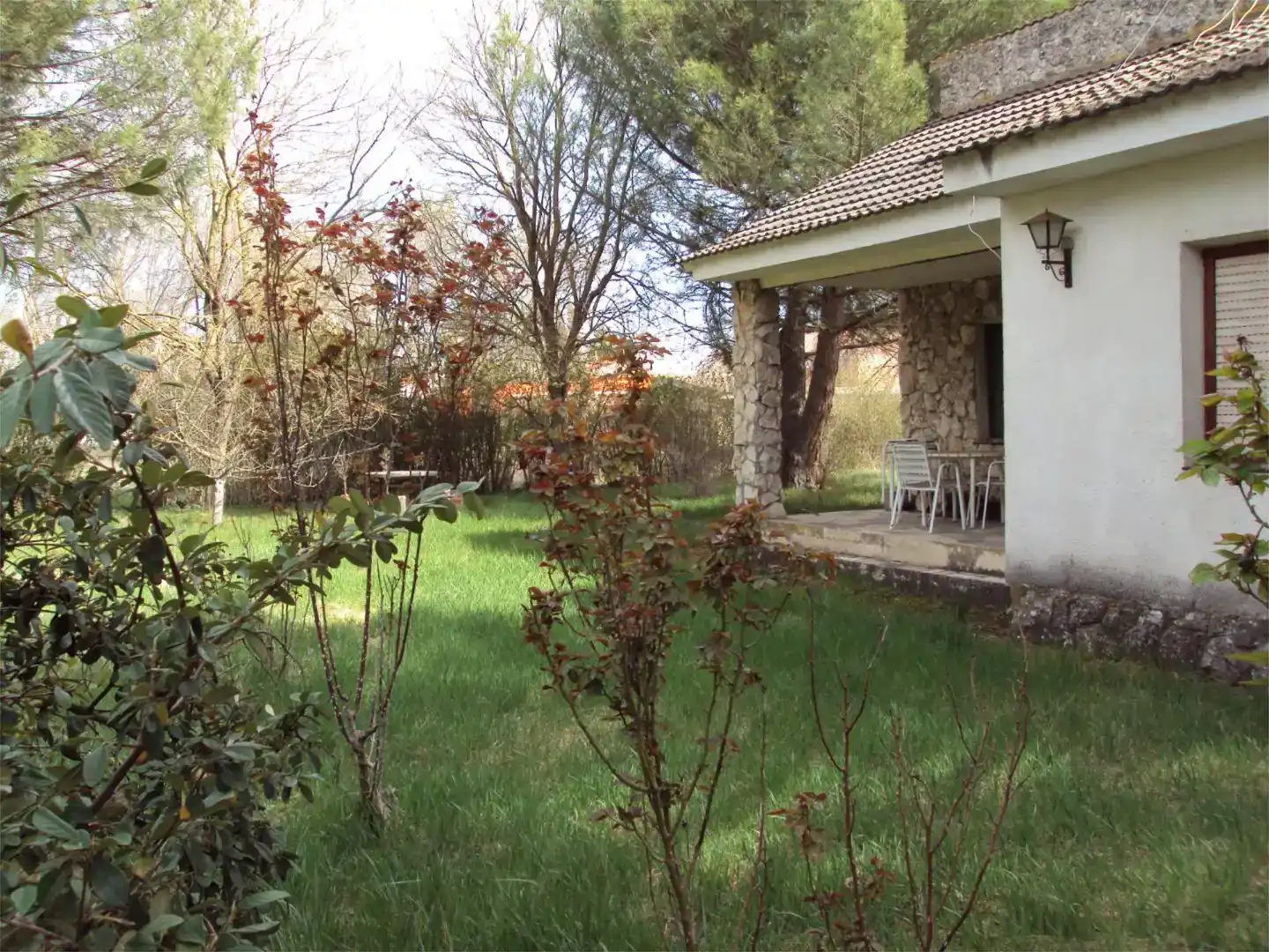 Garden of Flat for sale in Traspinedo  with Private garden and Furnished