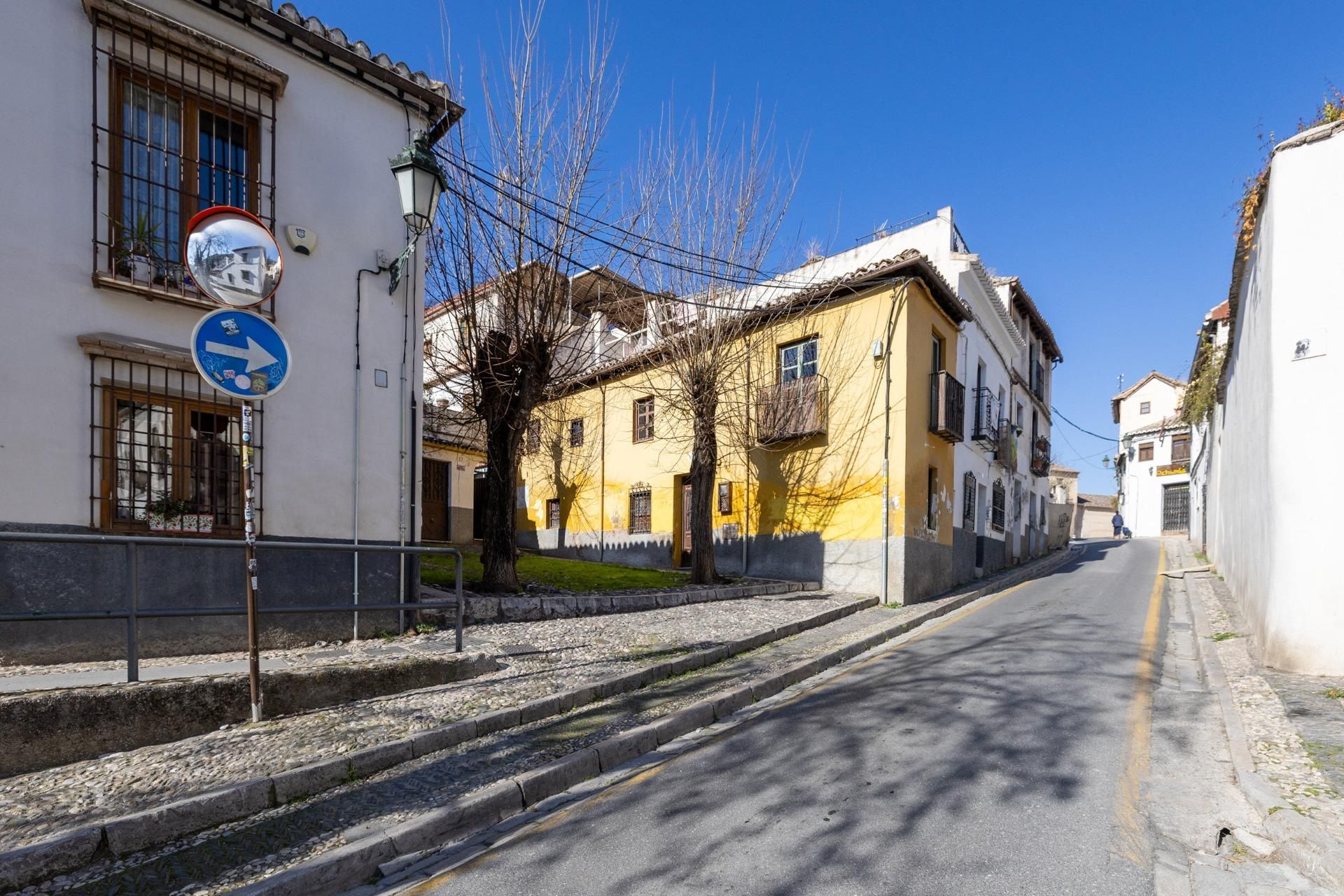 Exterior view of Single-family semi-detached for sale in  Granada Capital  with Private garden and Terrace