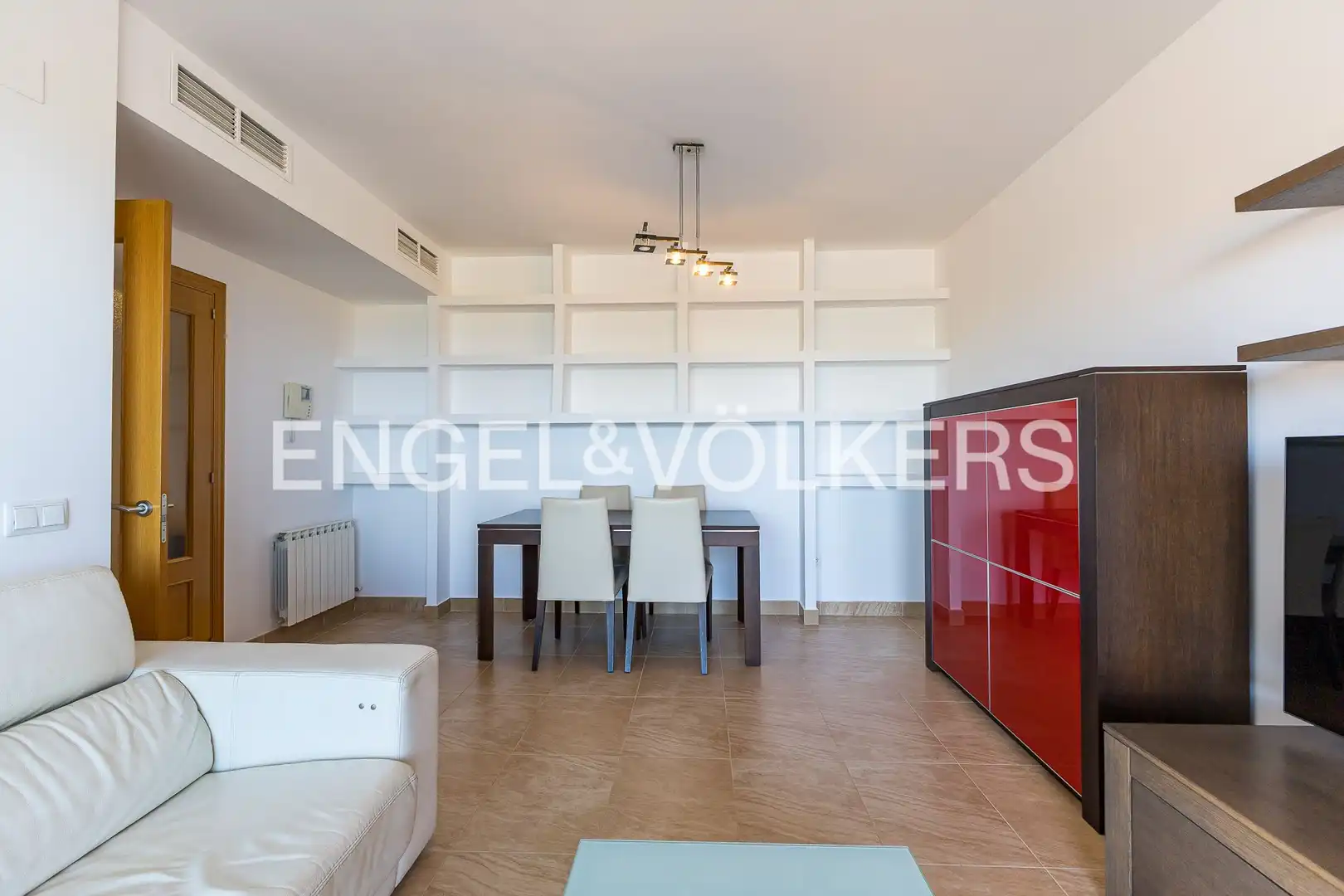 Sala de estar de Piso en venta en Cubelles con Aire acondicionado, Calefacción y Terraza
