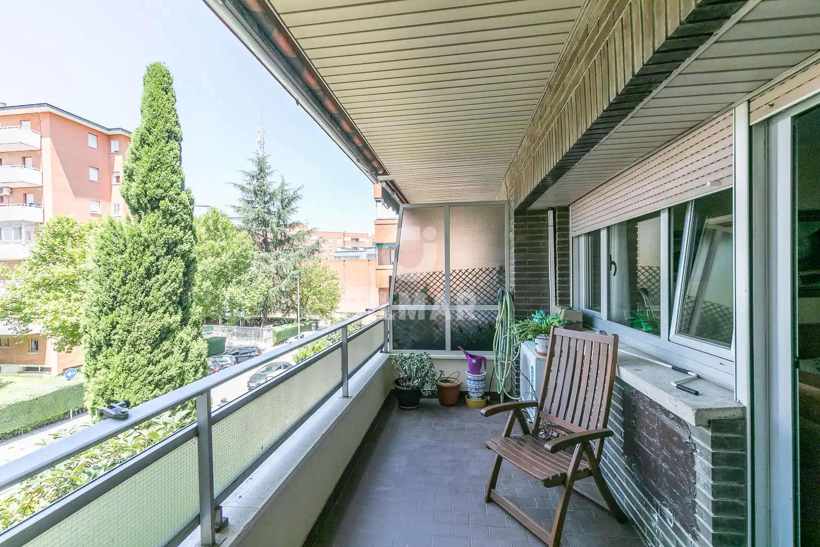 Terraza de Piso en venta en Madrid con Calefacción, Jardín privado y Piscina