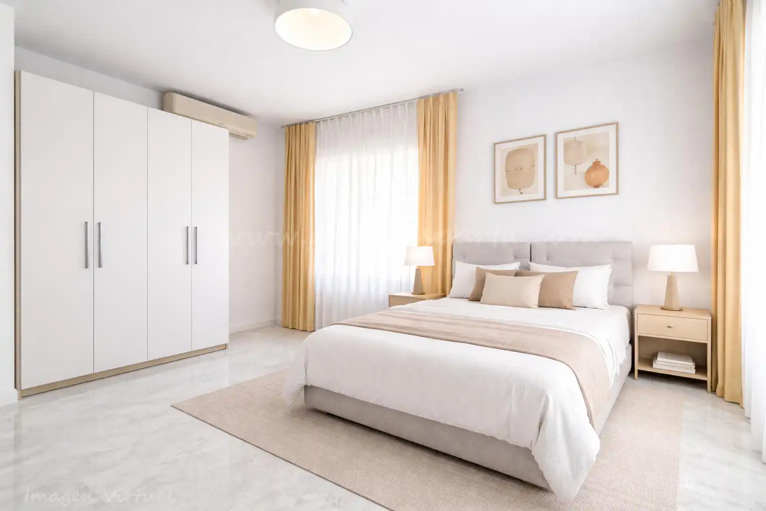 Habitación de Casa o chalet en venta en Villanueva del Ariscal con Aire acondicionado, Calefacción y Jardín privado