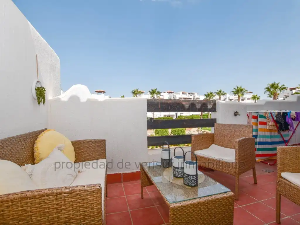 Terraza de Apartamento de alquiler en Vera