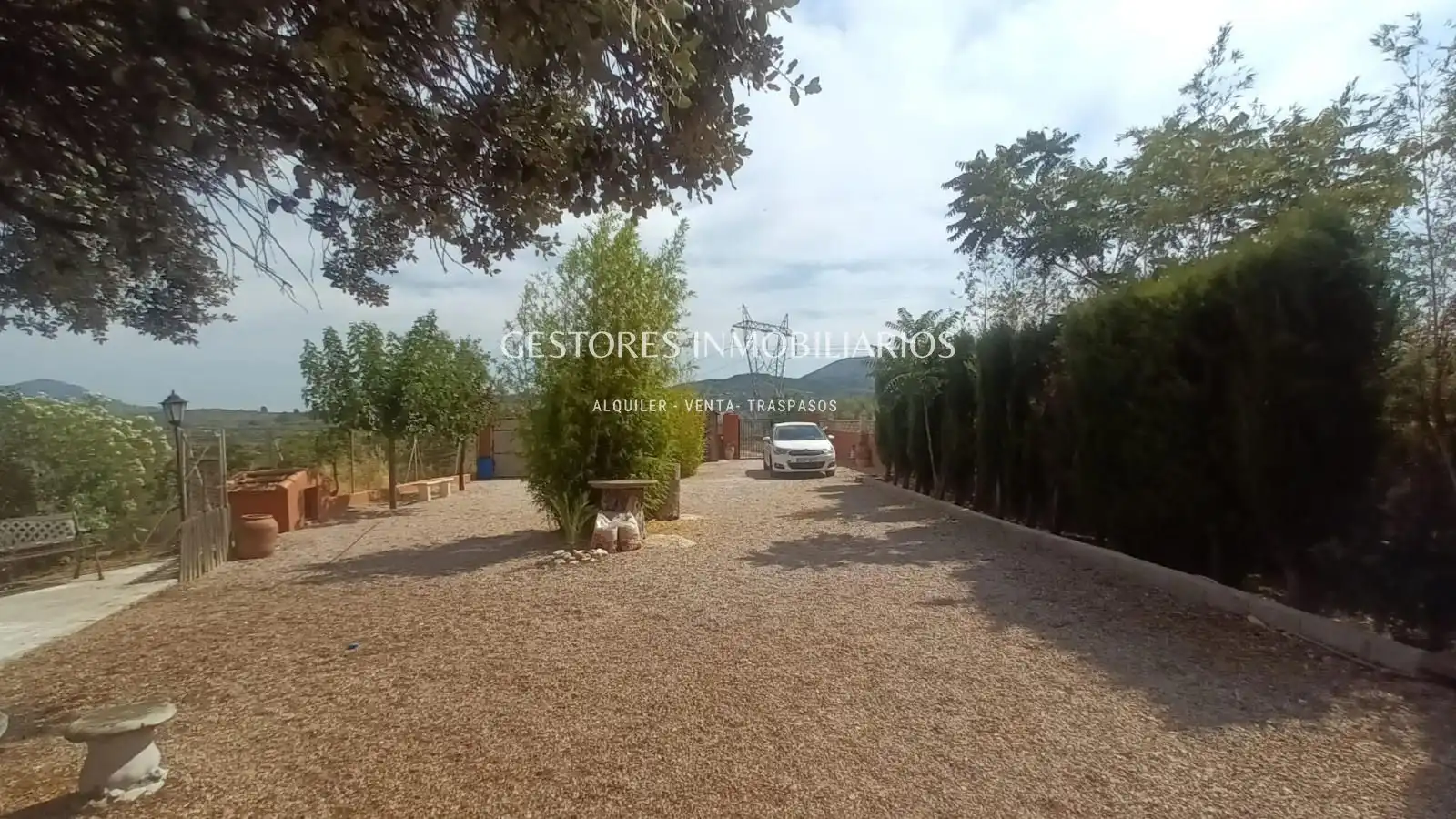Vista exterior de Casa o xalet en venda en Cocentaina amb Aire condicionat, Traster i Piscina