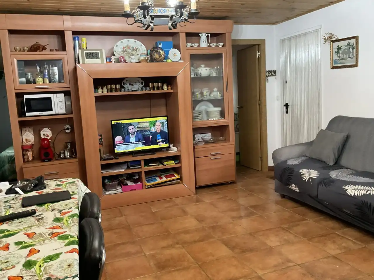 Sala de estar de Finca rústica en venta en Santo Domingo de la Calzada con Jardín privado