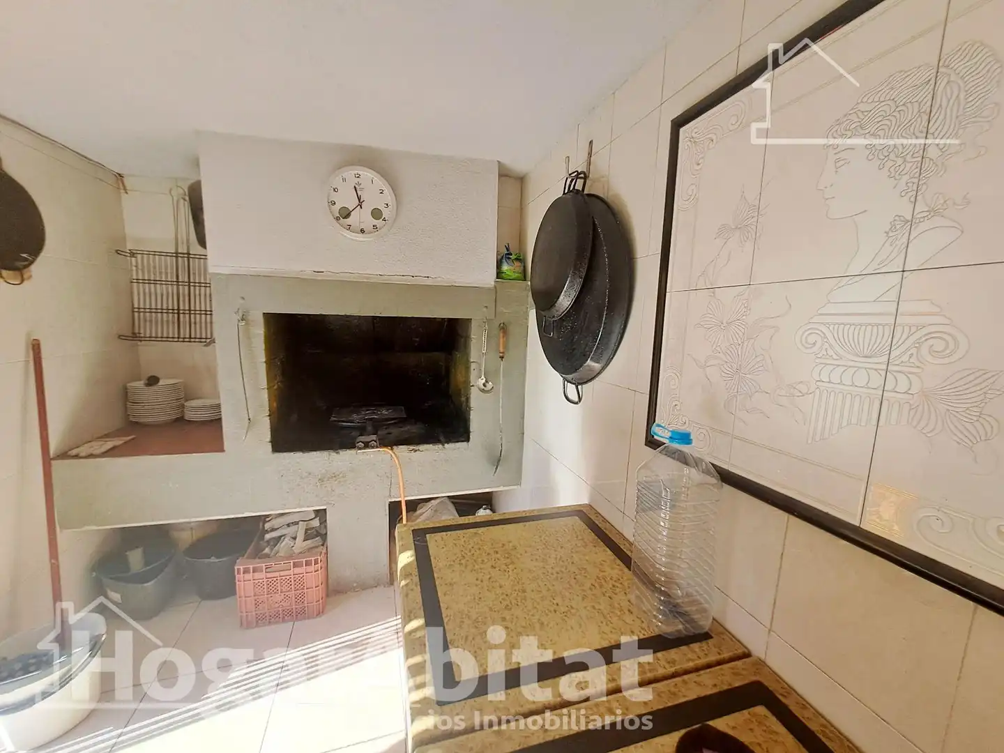 Cuina de Casa o xalet en venda en L'Alcora amb Calefacció, Jardí privat i Terrassa