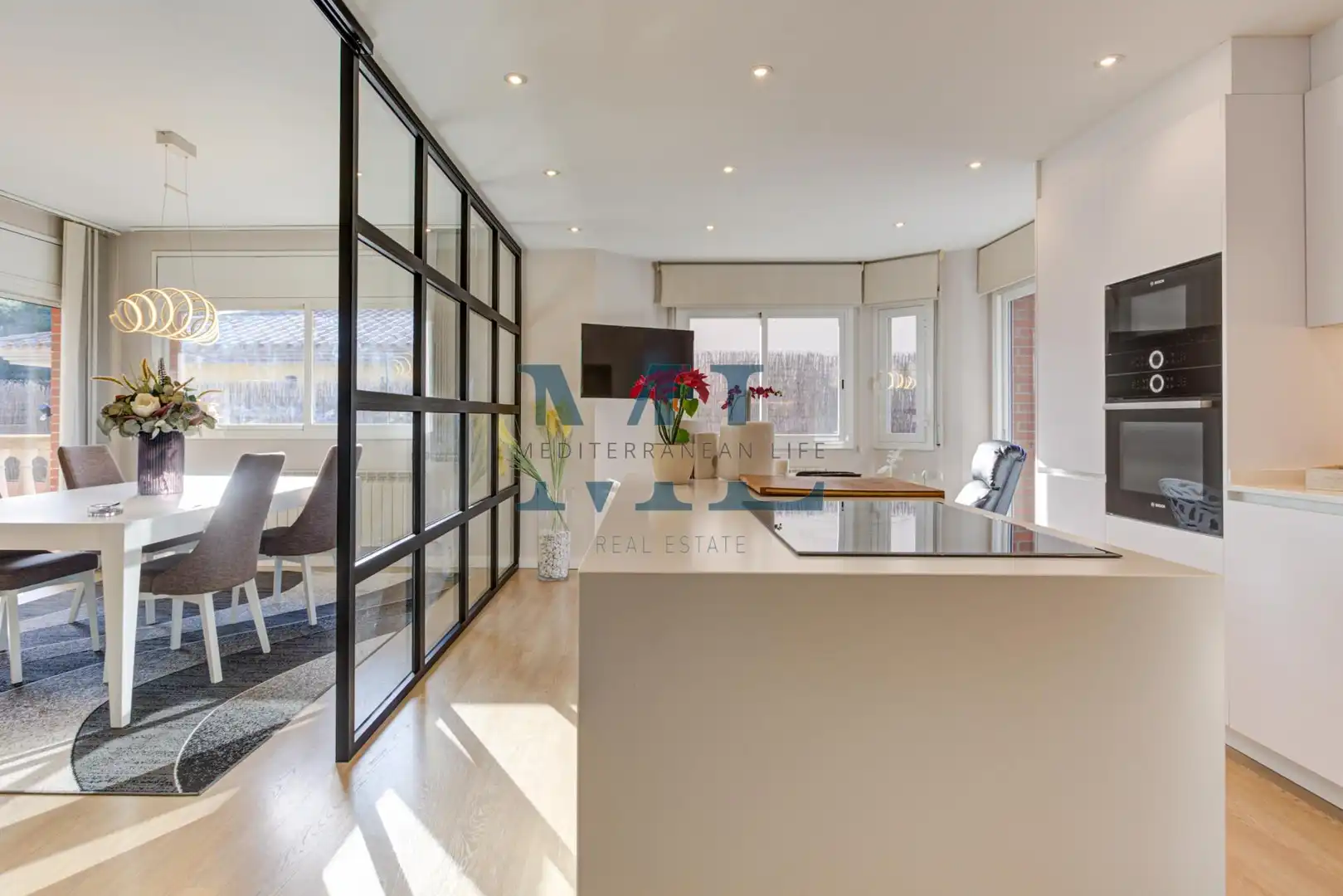 Cocina de Casa o chalet en venta en Sant Pere de Ribes con Calefacción, Jardín privado y Piscina