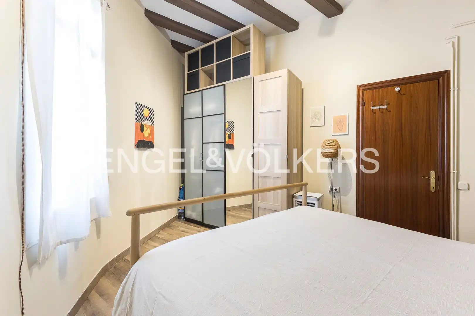 Schlafzimmer von Wohnung zum Verkauf in Barcelona mit Heizung und Terrasse