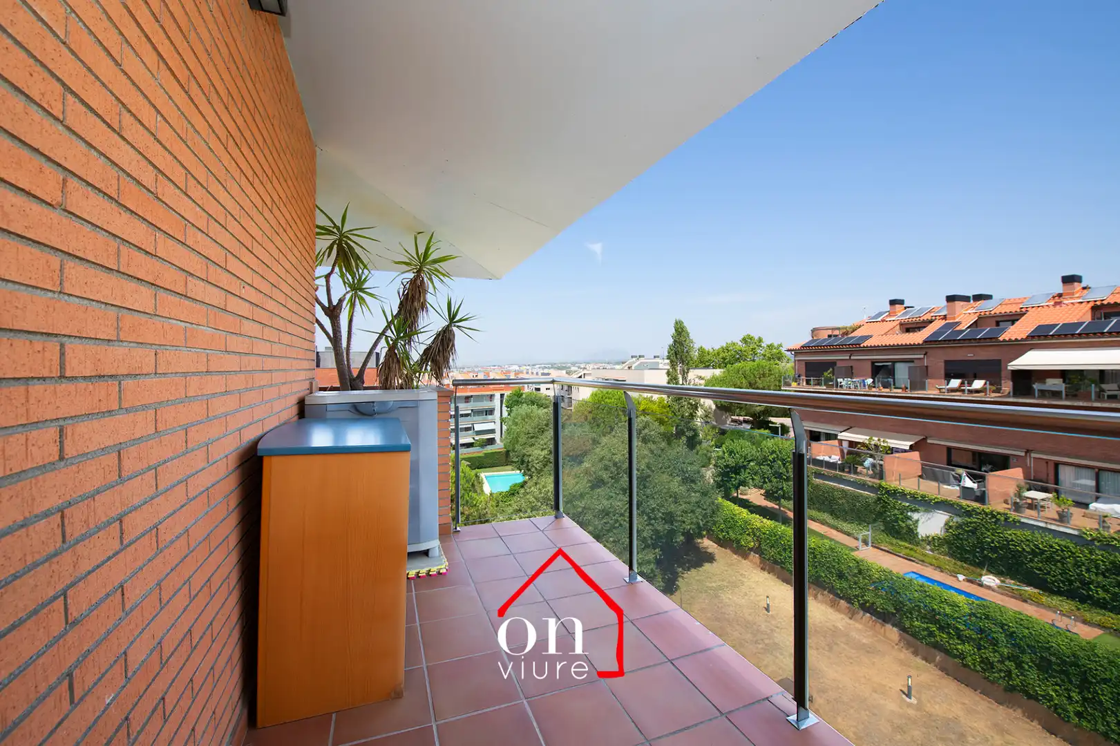 Terrace of Attic for sale in Sant Cugat del Vallès  with Air Conditioner, Heating and Parquet flooring