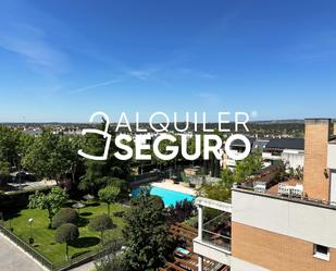 Swimming pool of Attic to rent in Las Rozas de Madrid  with Air Conditioner, Heating and Terrace