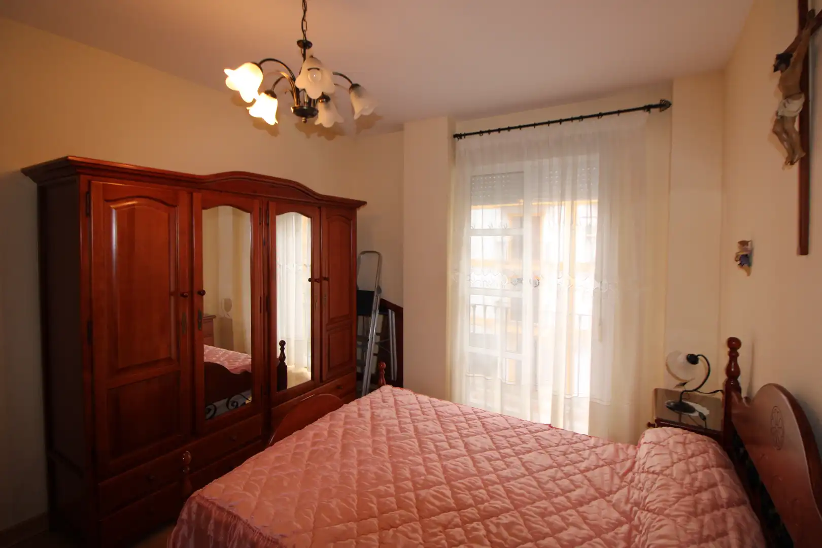Bedroom of Flat for sale in Huelva  with Air Conditioner, Heating and Furnished