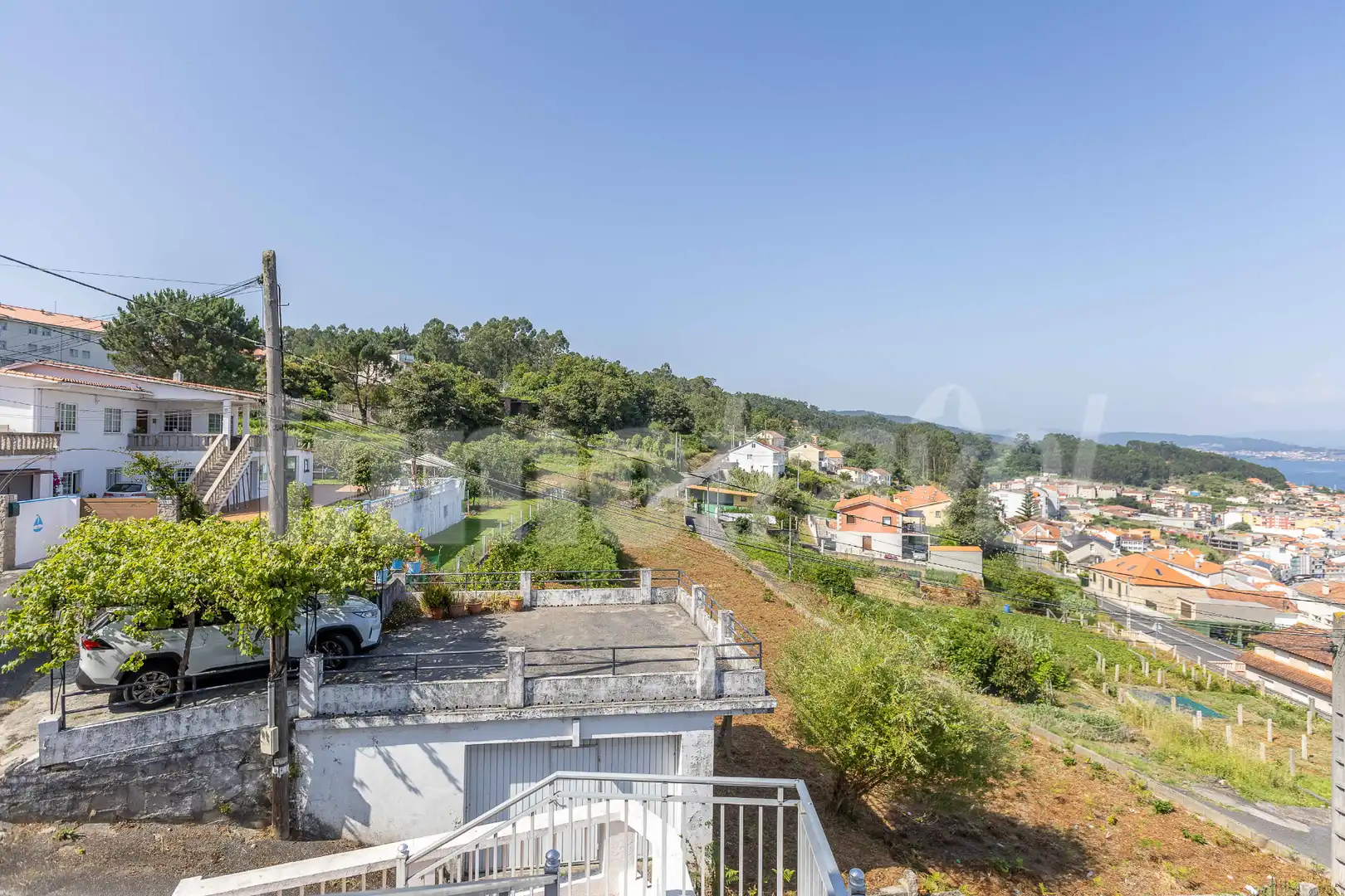 Vista exterior de Casa o chalet en venta en Sanxenxo con Calefacción, Jardín privado y Terraza