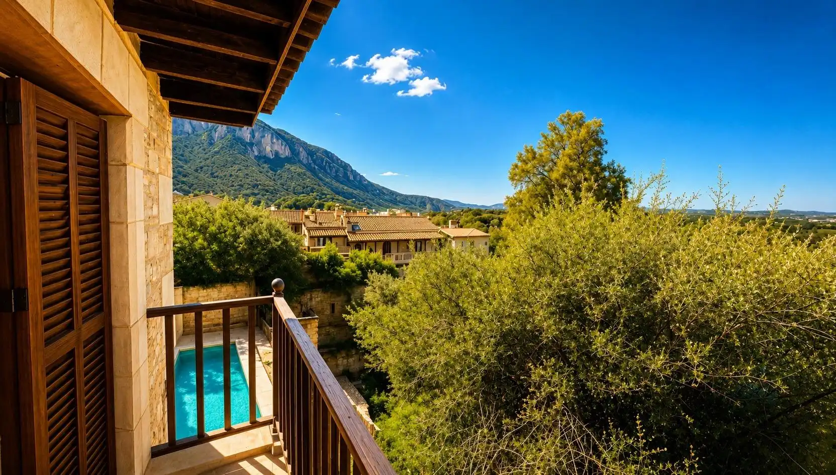 Exterior view of Houses for sale in Selva  with Air Conditioner, Private garden and Terrace