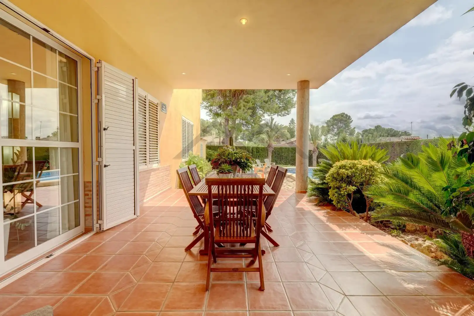 Terrace of Houses for sale in La Pobla de Vallbona  with Heating, Private garden and Terrace