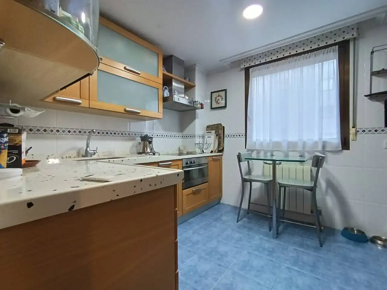 Küche von Wohnung zum Verkauf in Burgos mit Heizung, Parkett und Terrasse