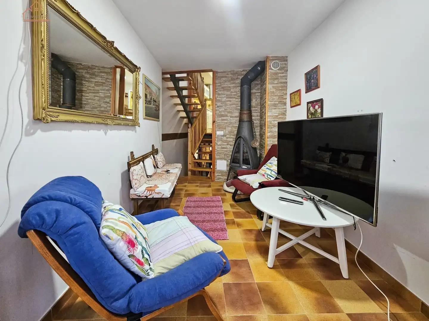 Sala de estar de Casa o chalet en venta en Mijares con Terraza y Balcón