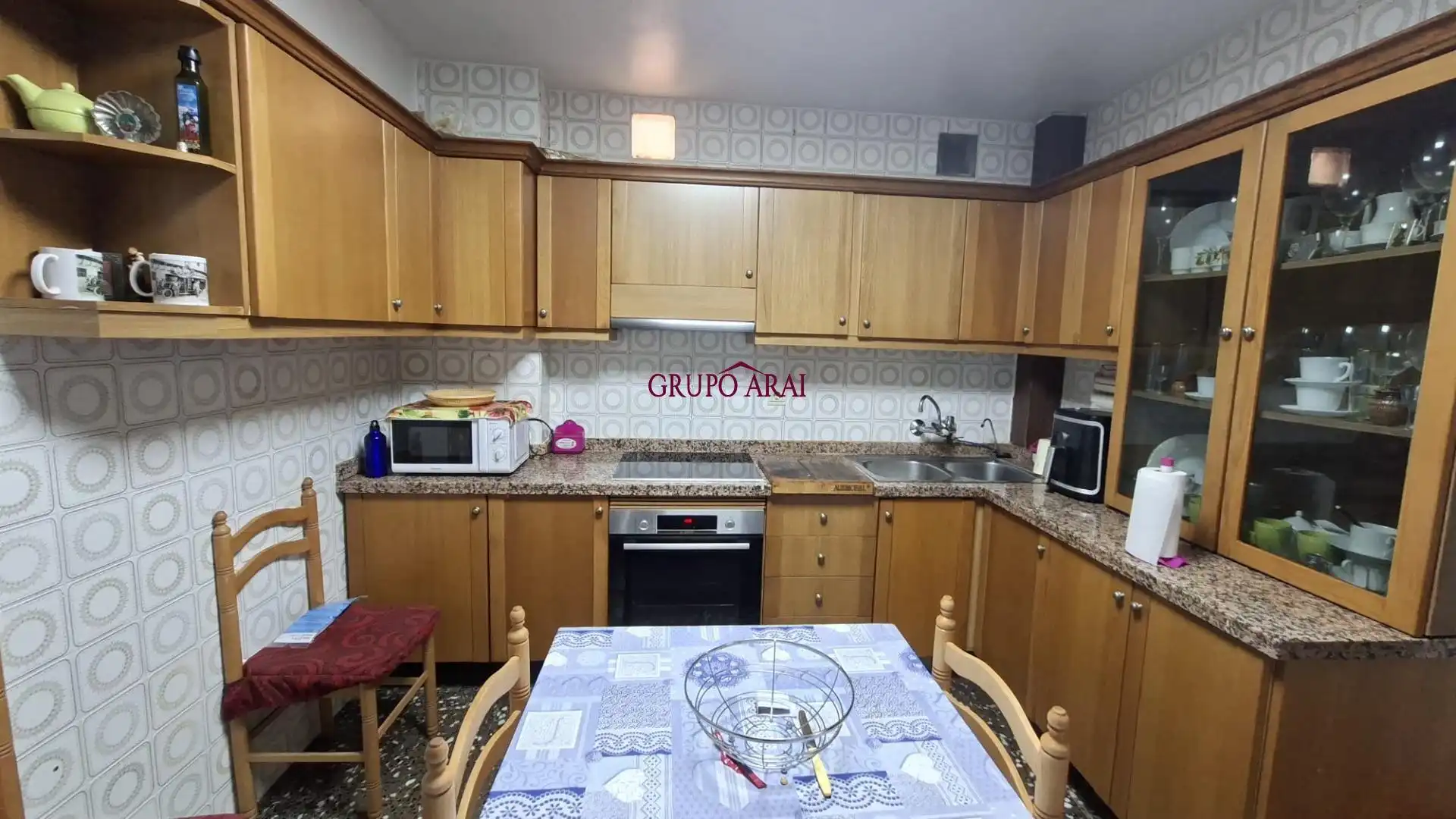 Kitchen of Flat for sale in Aspe  with Balcony