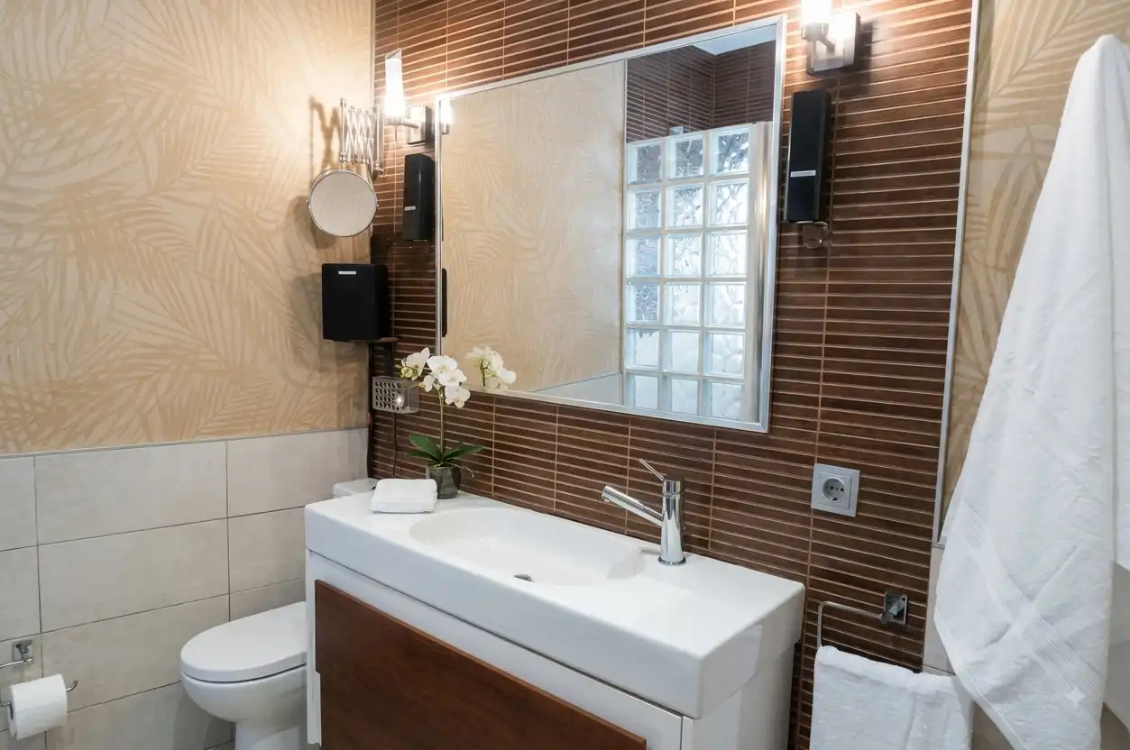 Bany de Apartament en venda en Pontevedra Capital  amb Aire condicionat, Calefacció i Traster