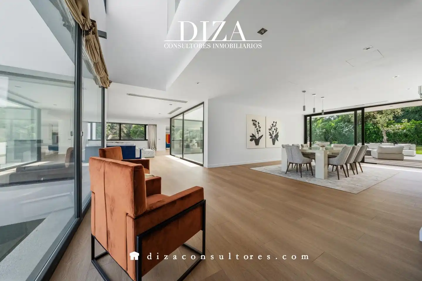 Sala de estar de Casa o chalet en venta en Madrid
