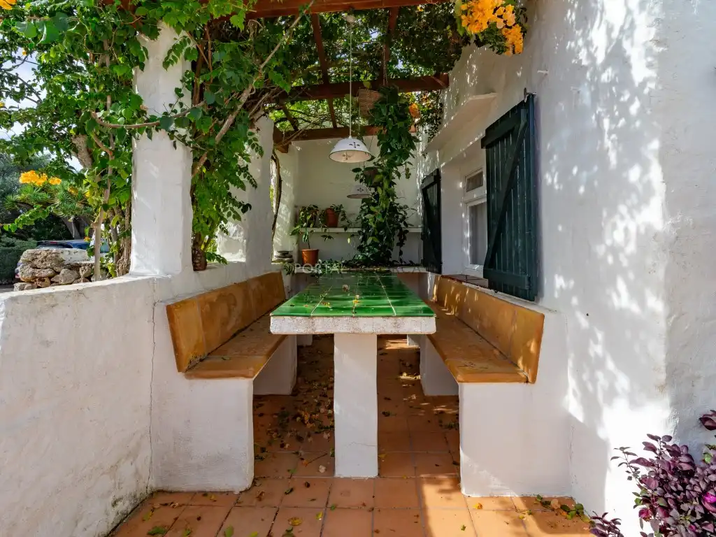Terraza de Finca rústica en venta en Es Castell