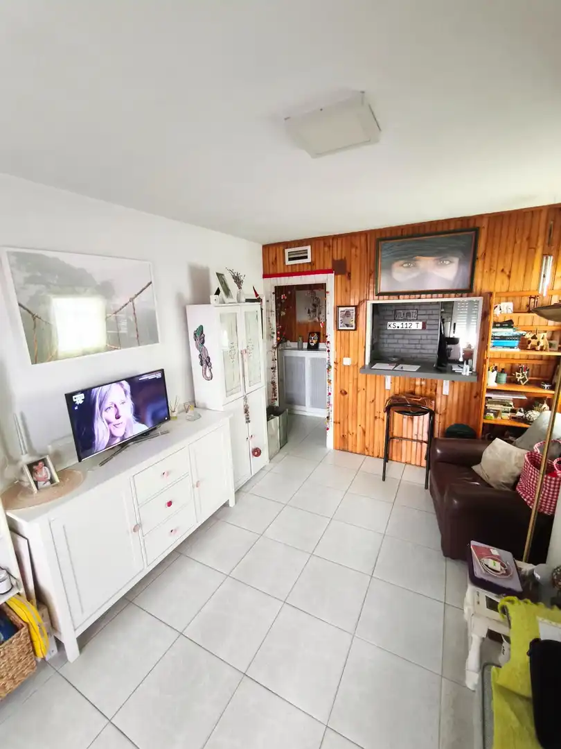 Sala de estar de Ático en venta en San Andrés del Rabanedo con Calefacción, Terraza y Amueblado