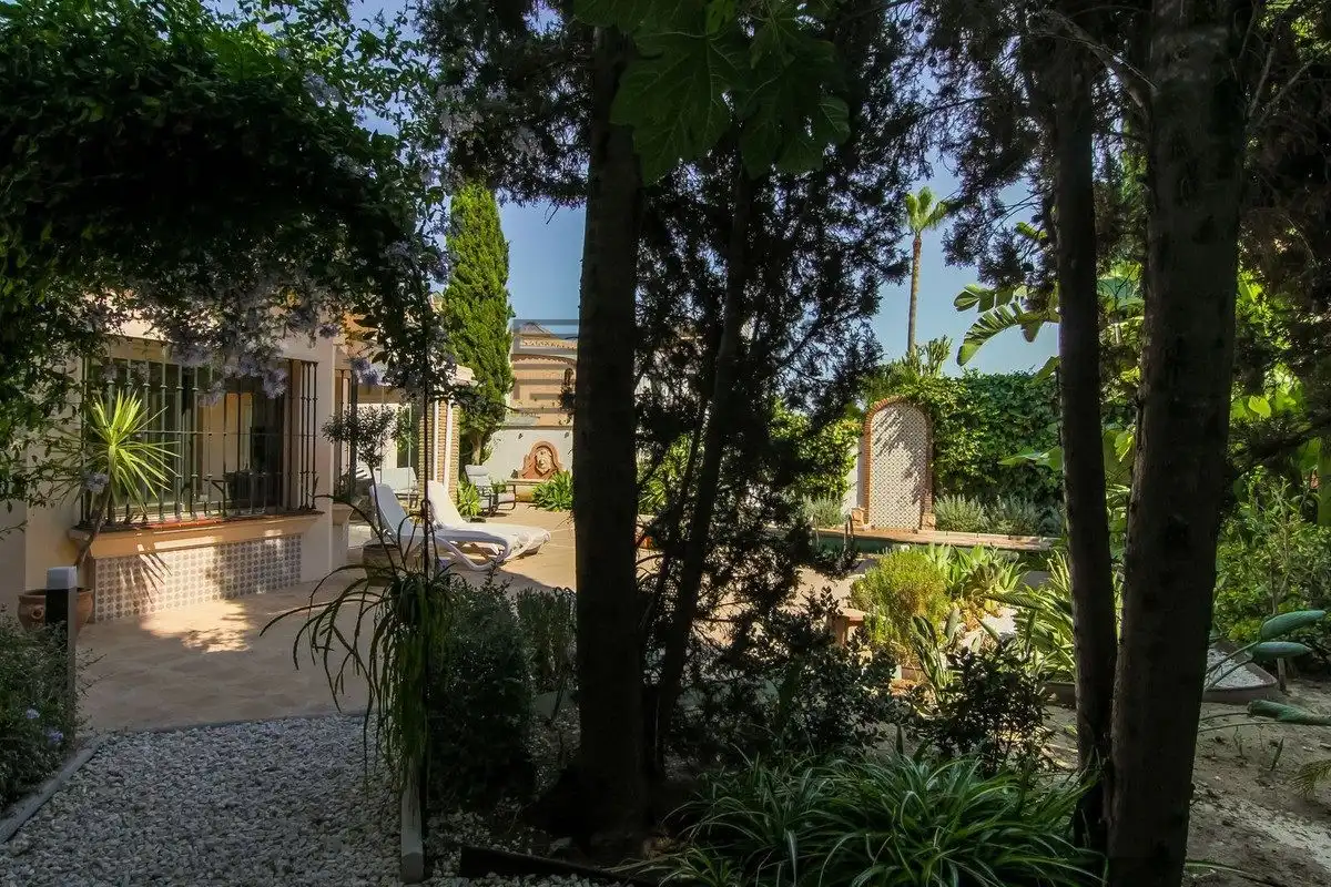 Jardín de Casa o chalet en venta en Mijas con Aire acondicionado, Terraza y Trastero