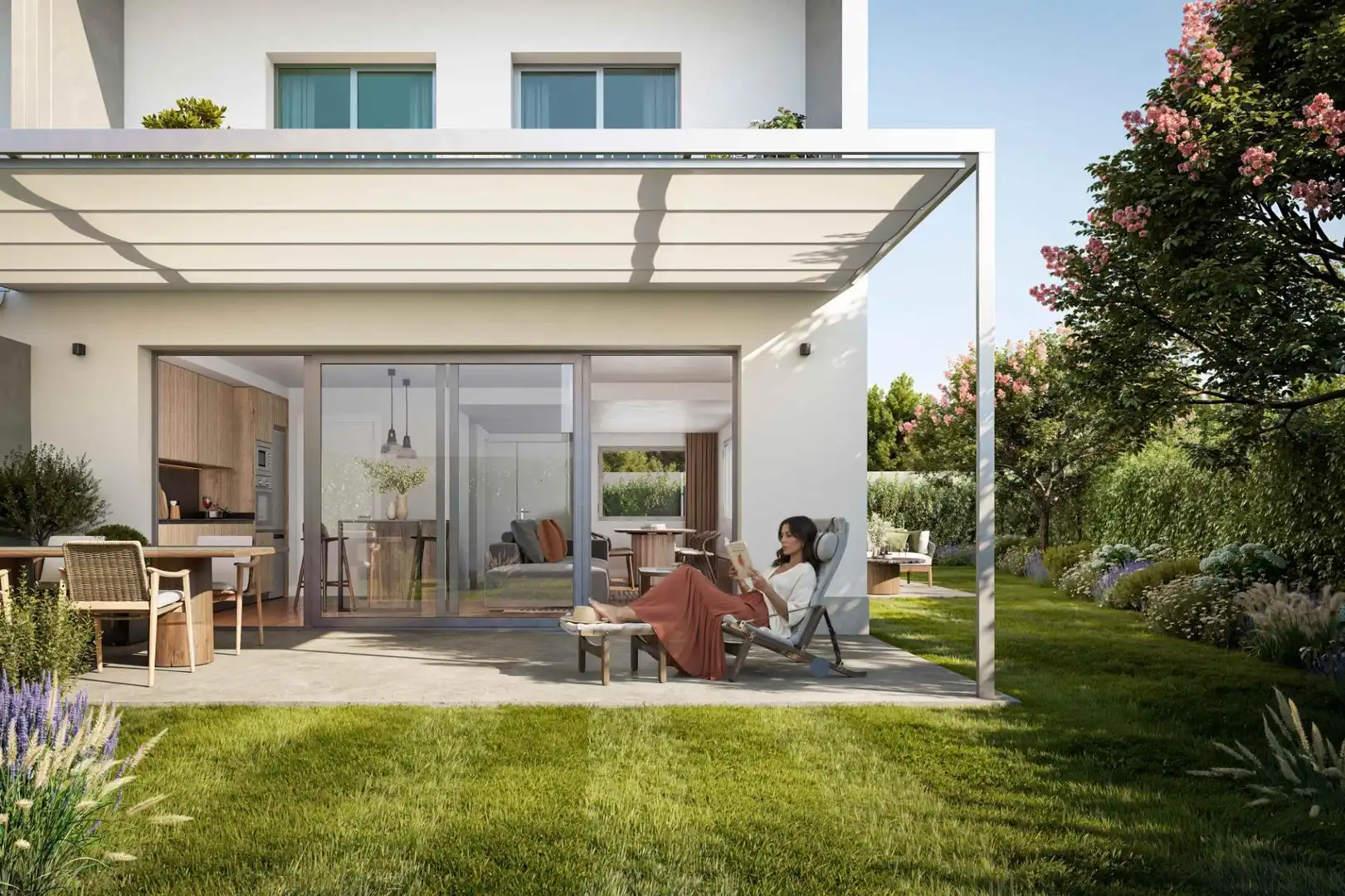 Terraza de Casa o chalet en venta en Tierz con Aire acondicionado, Calefacción y Jardín privado