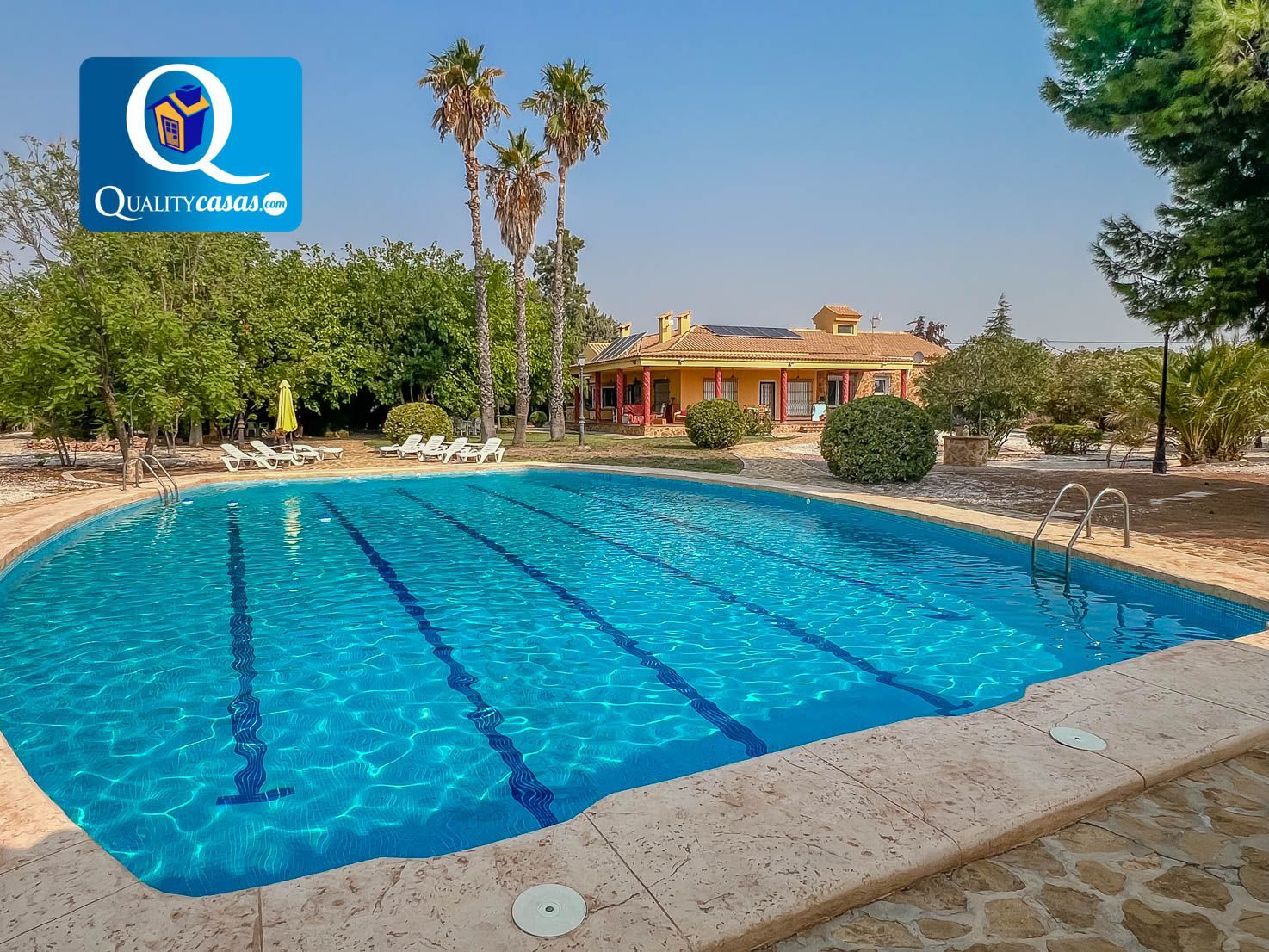 Swimming pool of House or chalet for sale in Aspe  with Heating, Terrace and Storage room