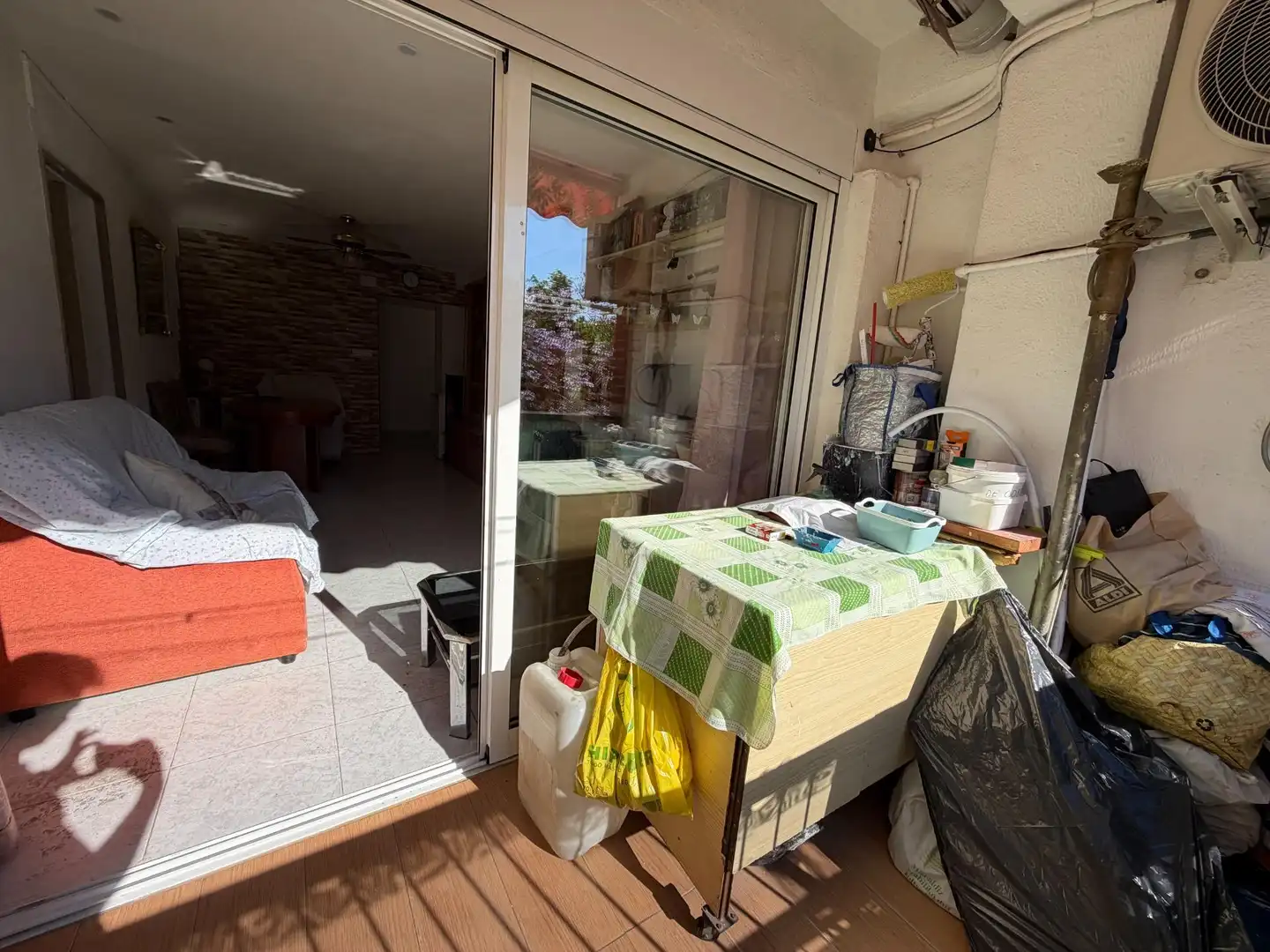 Balcony of Flat for sale in Alicante / Alacant  with Air Conditioner and Heating