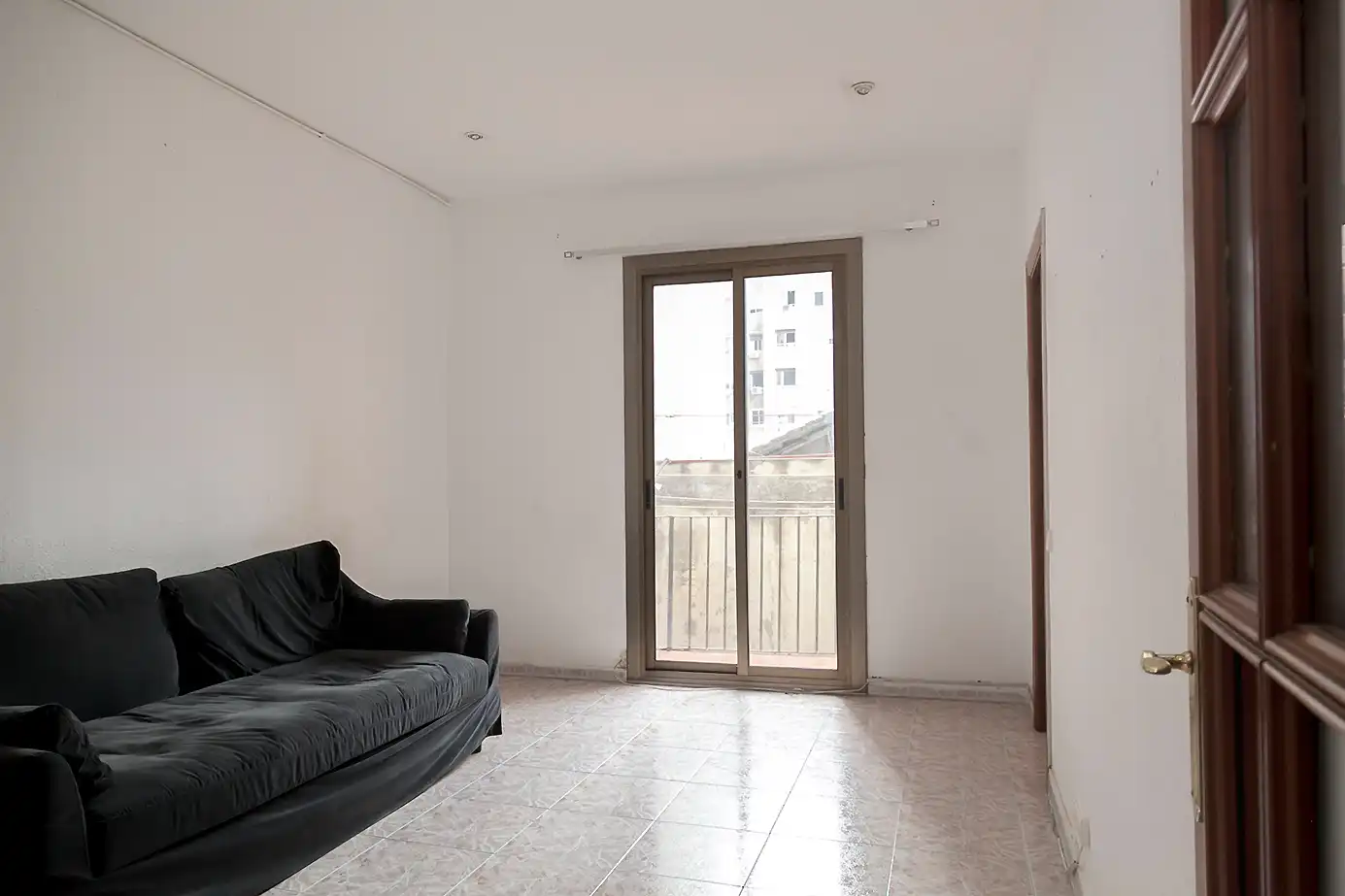 Sala de estar de Piso en venta en Barcelona con Balcón